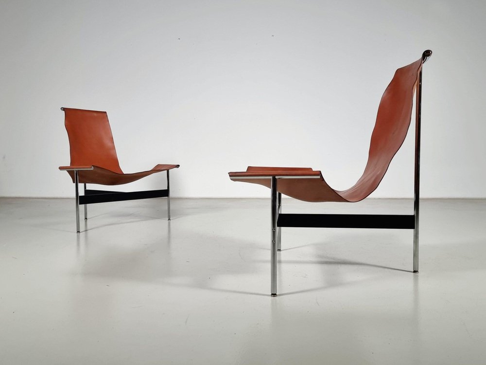 3LC T-Chairs by Katavolos and Kelley for Laverne International, 1950s, Set of 2 - Image 2