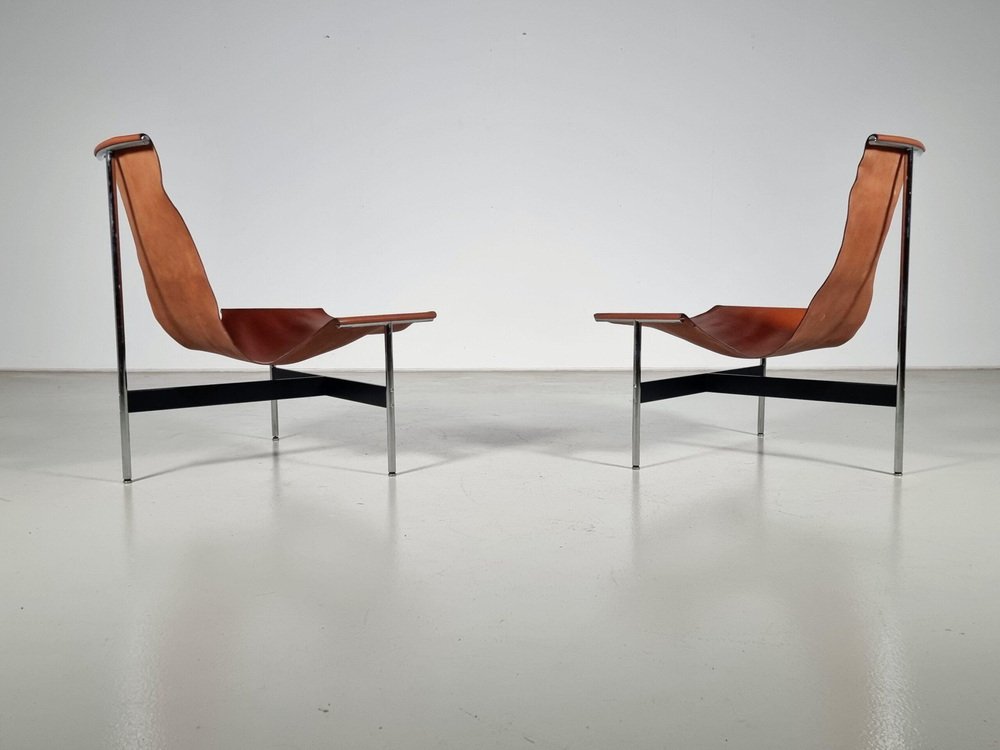 3LC T-Chairs by Katavolos and Kelley for Laverne International, 1950s, Set of 2 - Image 3