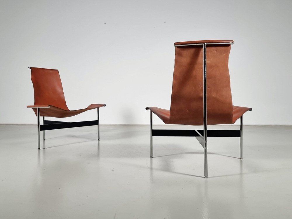 3LC T-Chairs by Katavolos and Kelley for Laverne International, 1950s, Set of 2 - Image 6