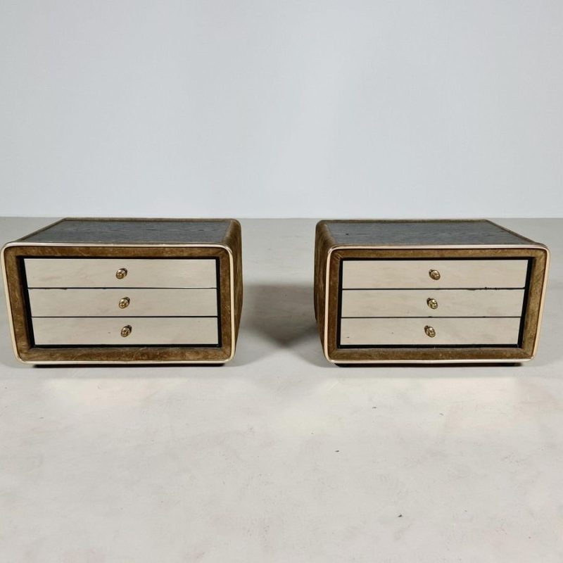 Bedside Tables by Ruf International, 1960s, Set of 2