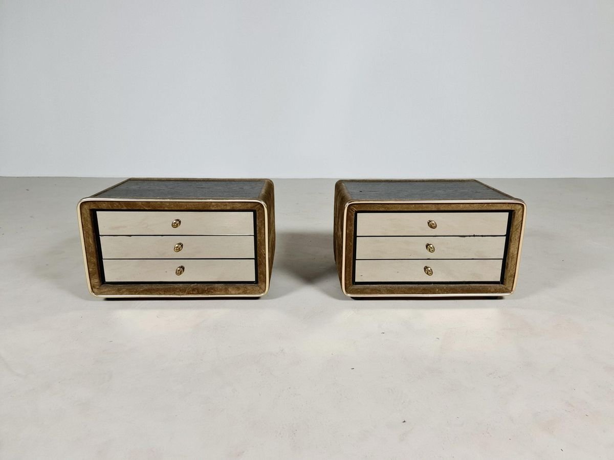 Bedside Tables by Ruf International, 1960s, Set of 2