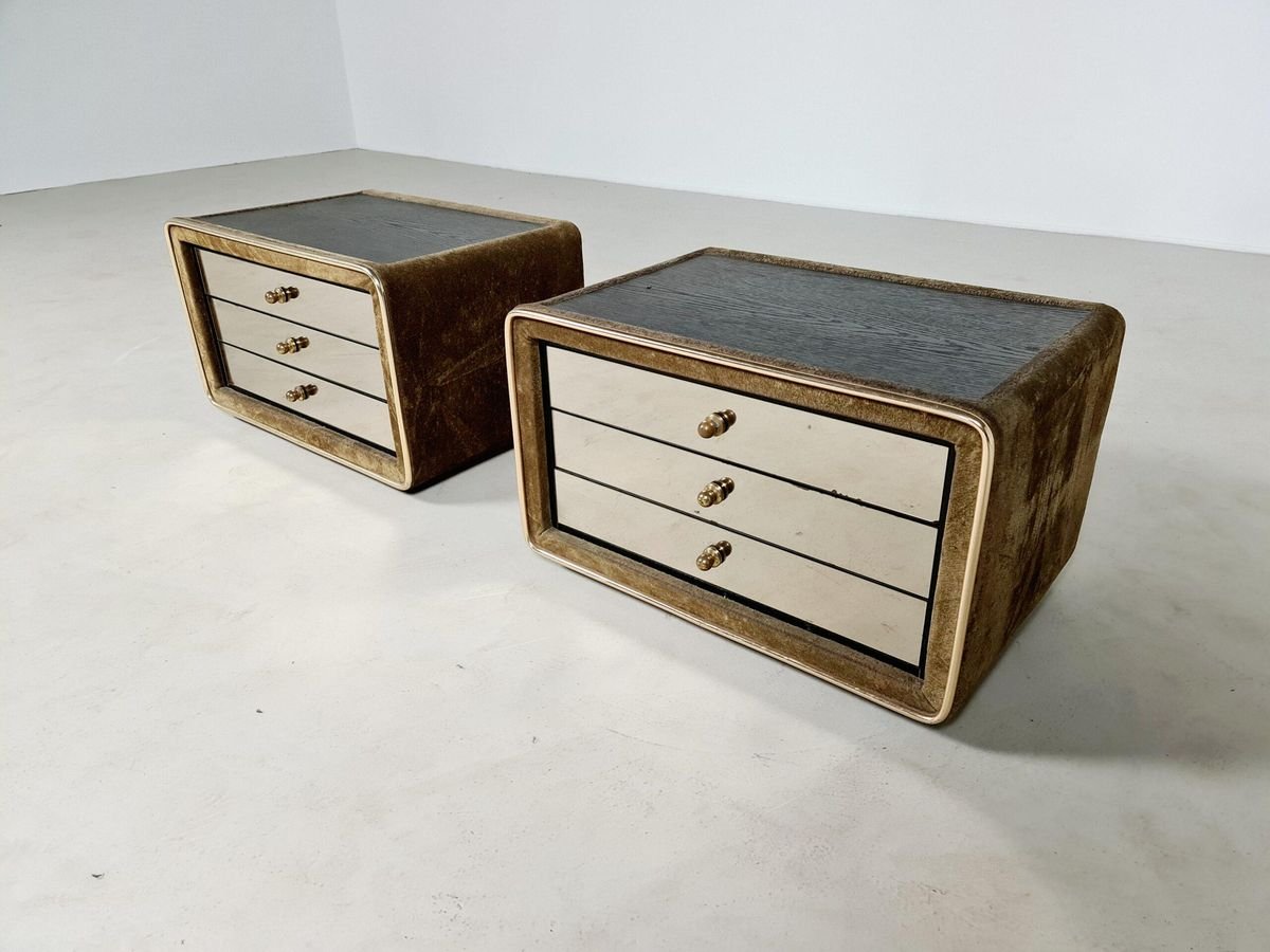 Bedside Tables by Ruf International, 1960s, Set of 2 - Image 2