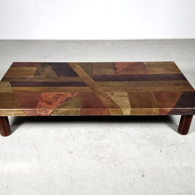 Coffee Table in Copper by Burchiellaro Lorenzo, 1960s