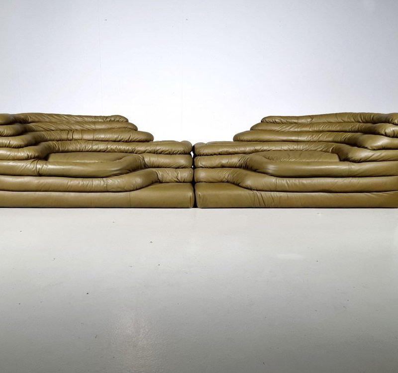 Ds-1025 Terrazza Landscape Sofas by Ubald Klug for De Sede, 1970s, Set of 2