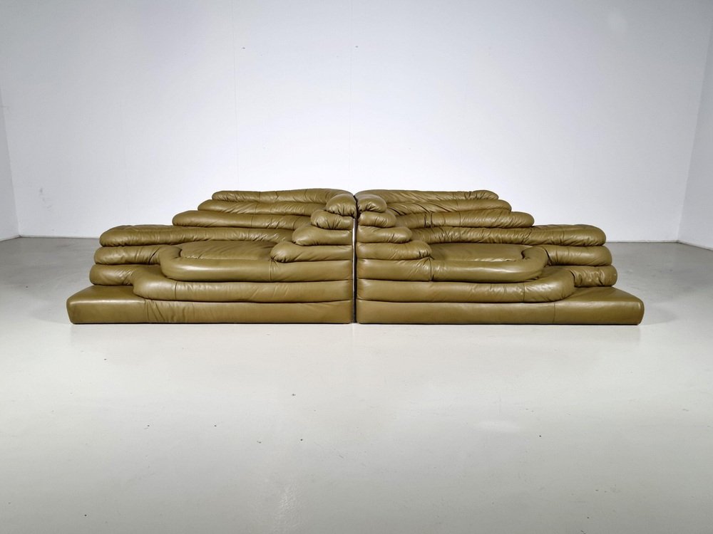 Ds-1025 Terrazza Landscape Sofas by Ubald Klug for De Sede, 1970s, Set of 2 - Image 4