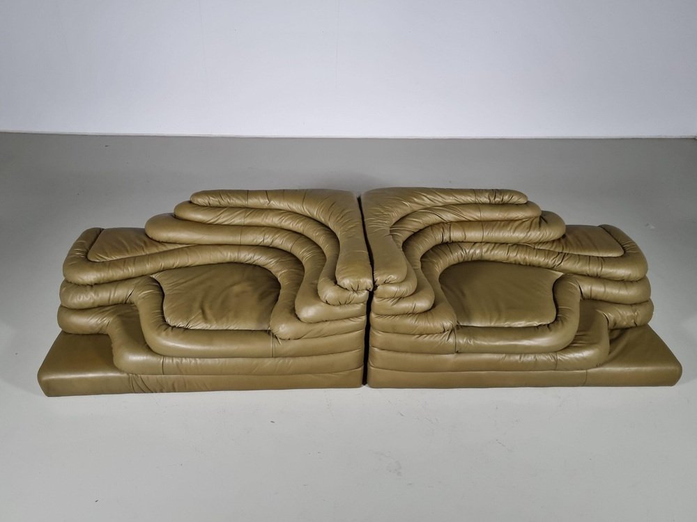 Ds-1025 Terrazza Landscape Sofas by Ubald Klug for De Sede, 1970s, Set of 2 - Image 5