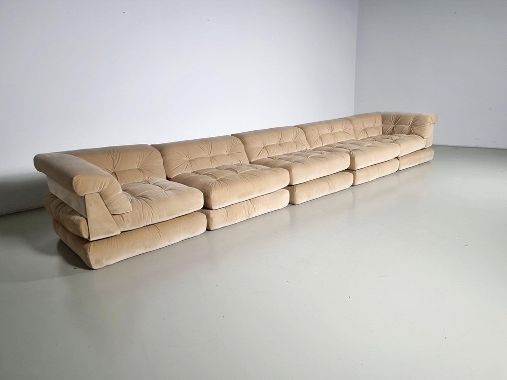 Edition Mah Jong Sofa by Hans Hopfer for Roche Bobois, 1970s, Set of 15 - Image 2