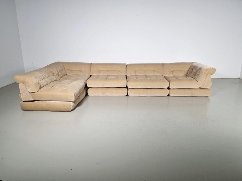 Edition Mah Jong Sofa by Hans Hopfer for Roche Bobois, 1970s, Set of 15 - Image 4