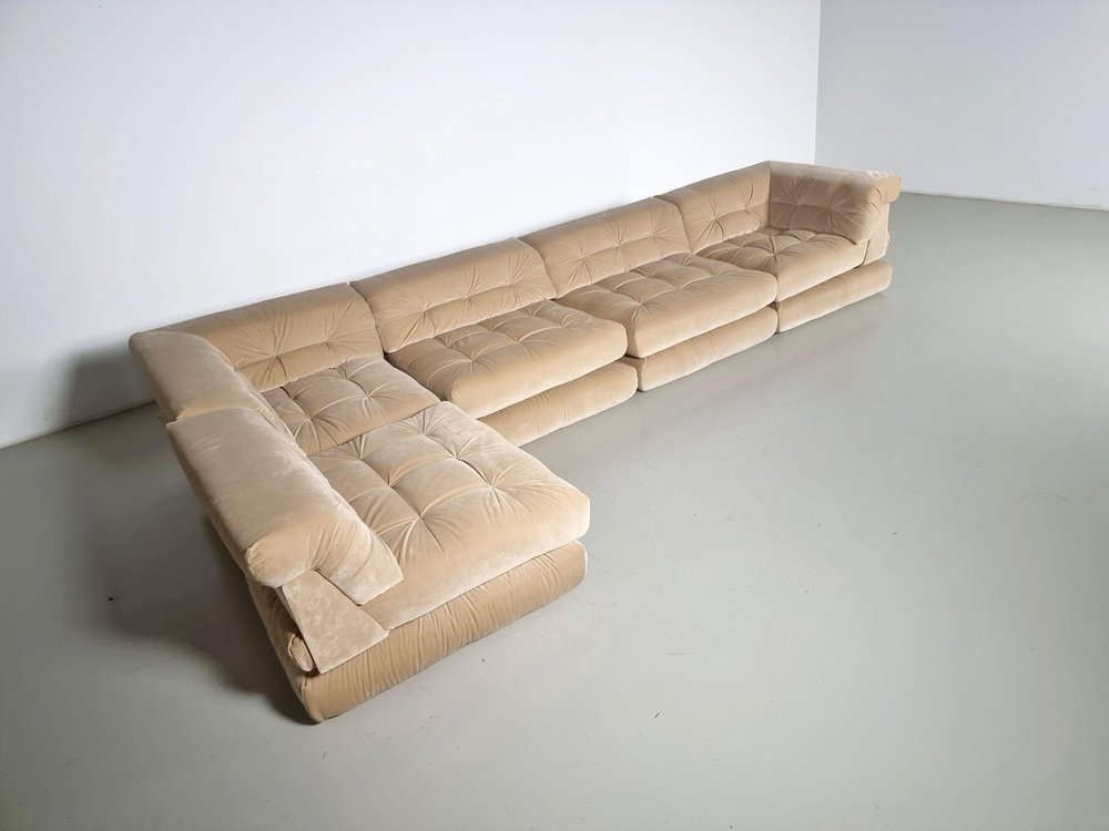 Edition Mah Jong Sofa by Hans Hopfer for Roche Bobois, 1970s, Set of 15 - Image 5