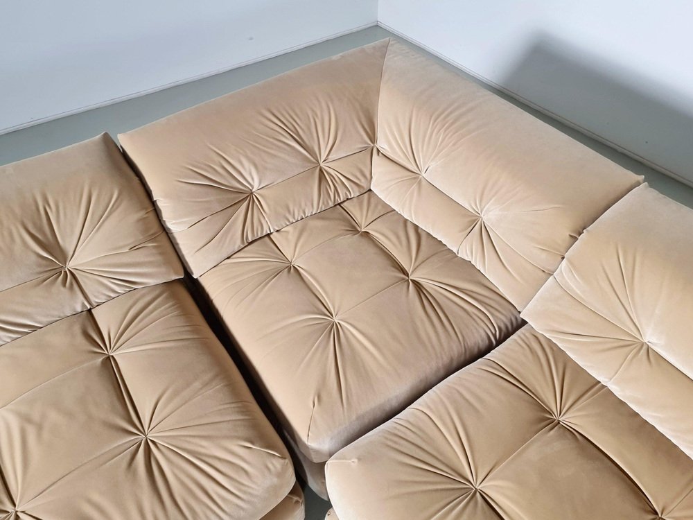 Edition Mah Jong Sofa by Hans Hopfer for Roche Bobois, 1970s, Set of 15 - Image 7