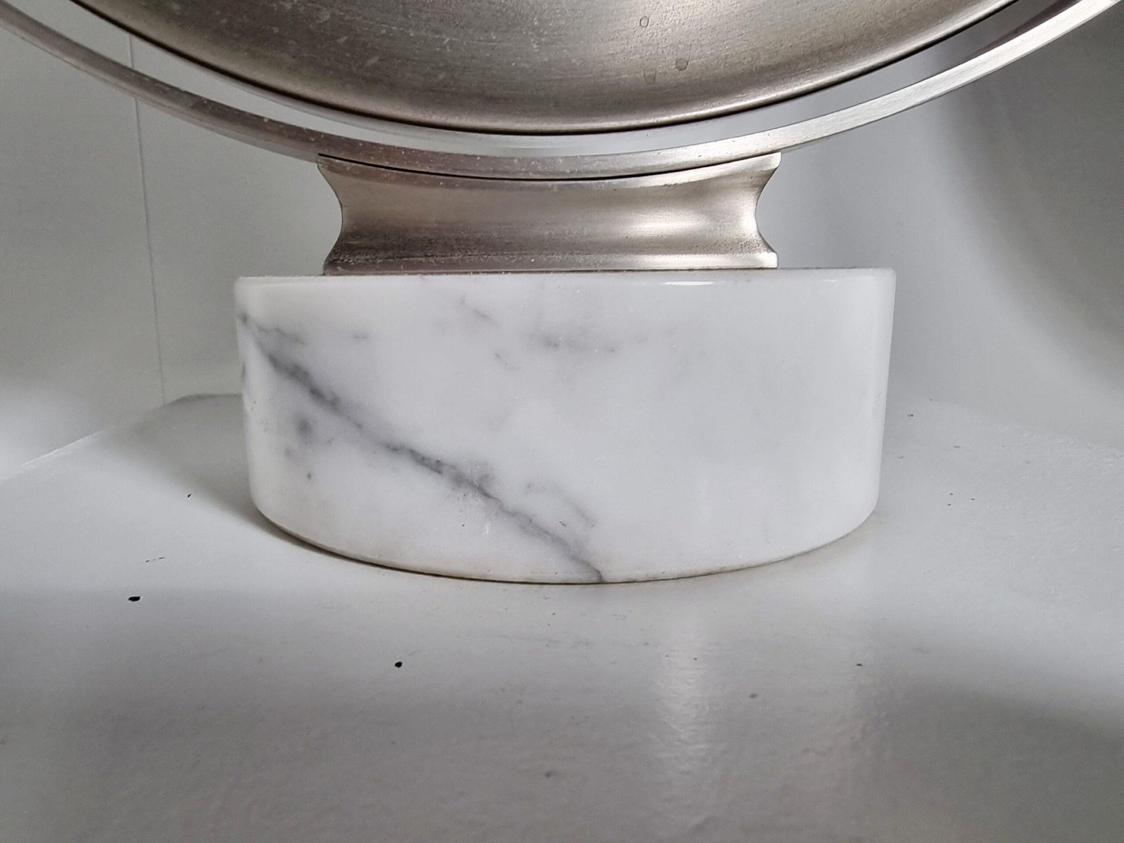 Marble and Steel Narciso Table Mirrors by Sergio Mazza for Artemide, Italy, 1970, Set of 2 - Image 5