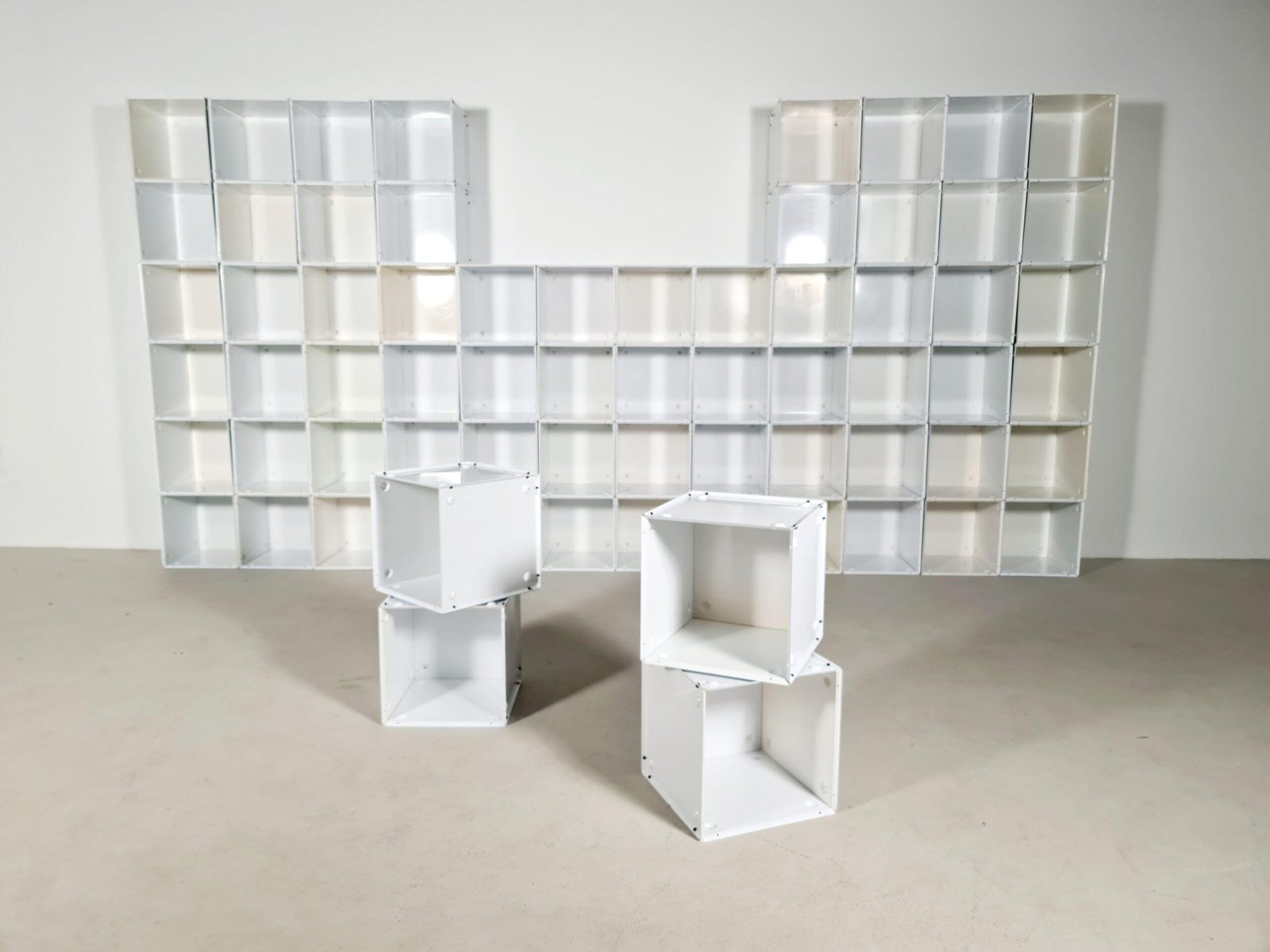 Metal Storage or Shelving Module by Elio Martinelli, 1970s - Image 3