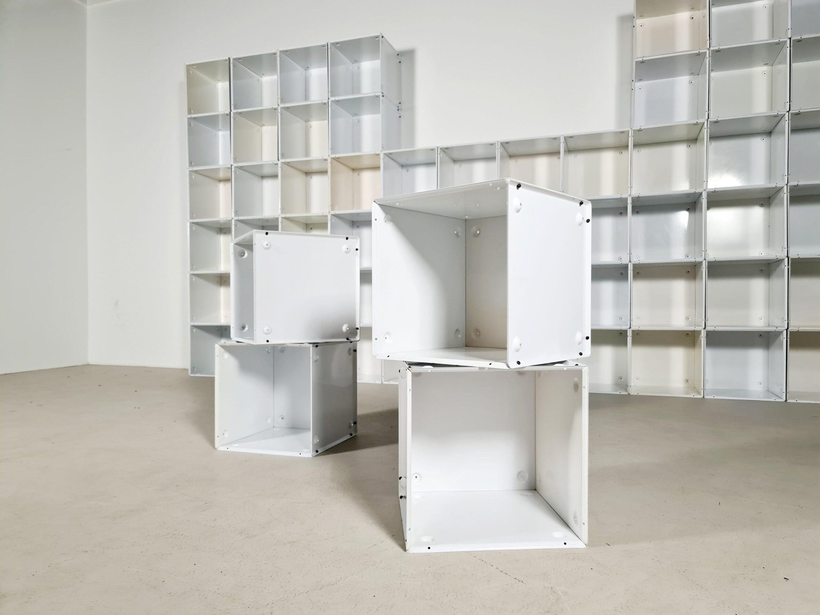 Metal Storage or Shelving Module by Elio Martinelli, 1970s - Image 7
