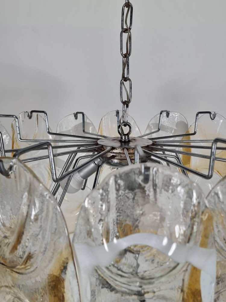 Murano Glass Rondini Chandelier from Mazegga, Italy, 1970s - Image 7
