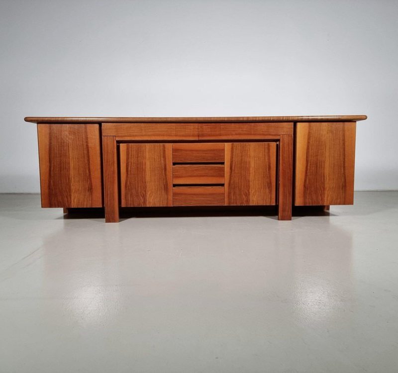 Sapporo Sideboard in Walnut by Mario Marenco for Mobil Girgi, 1970s
