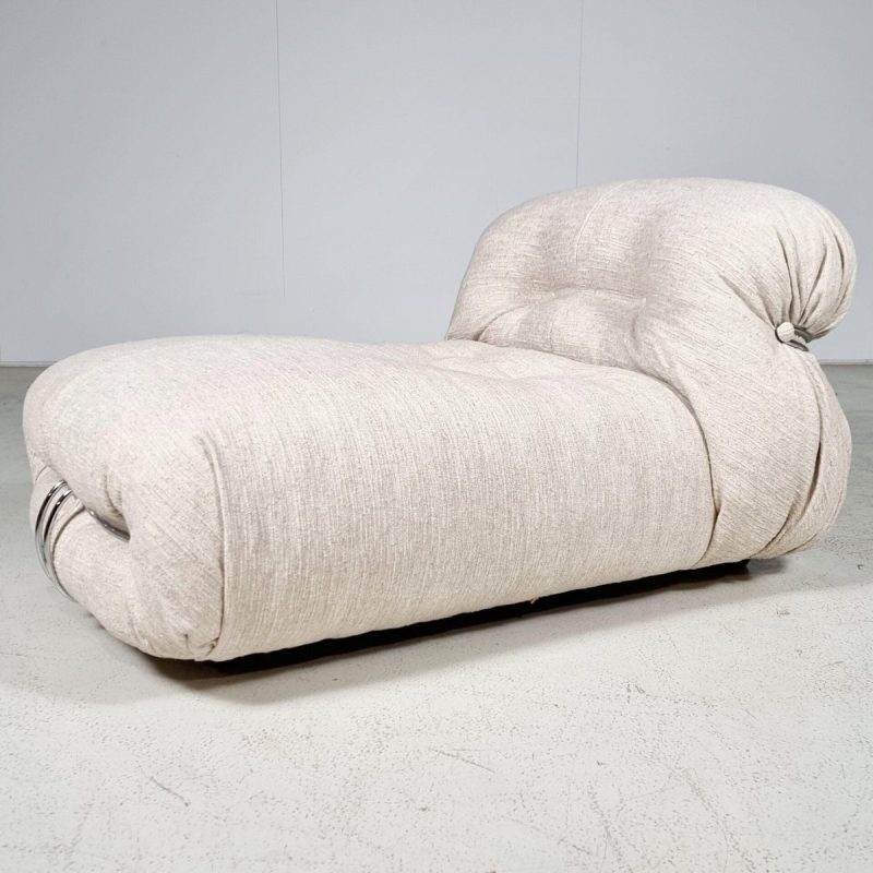 Soriana Chaise Lounge by Afra & Tobia Scarpa for Cassina, Italy, 1970s