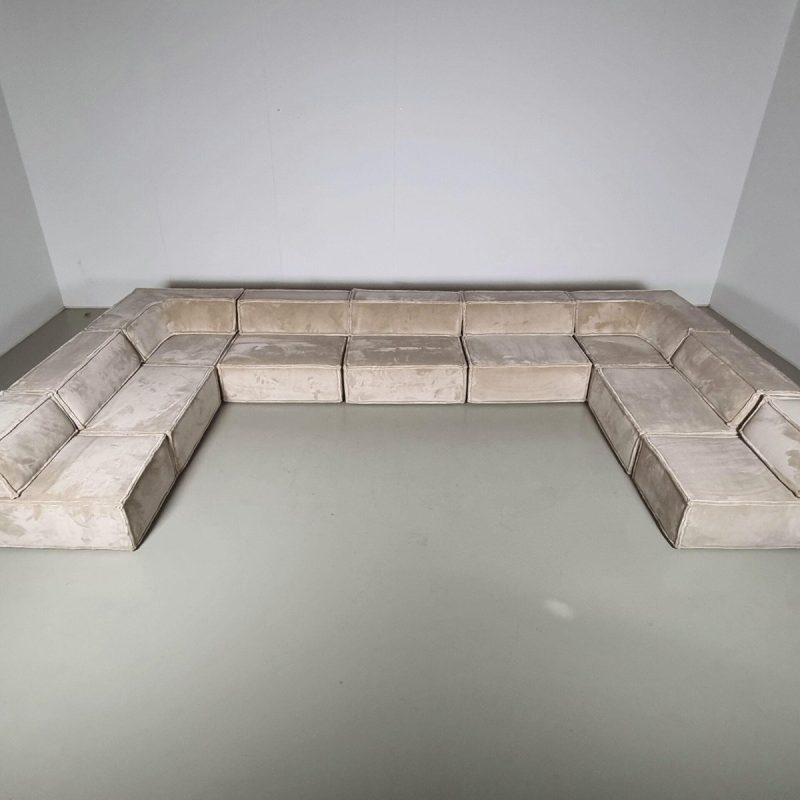 Trio Modular Sofa by Team Form Ag for Cor, 1970s, Set of 9