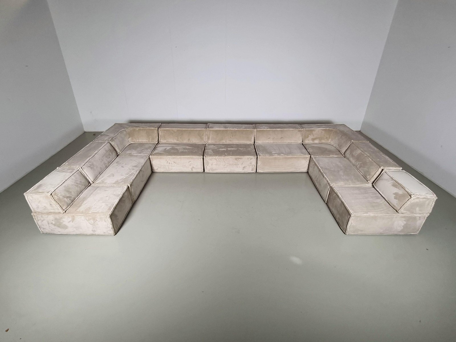 Trio Modular Sofa by Team Form Ag for Cor, 1970s, Set of 9
