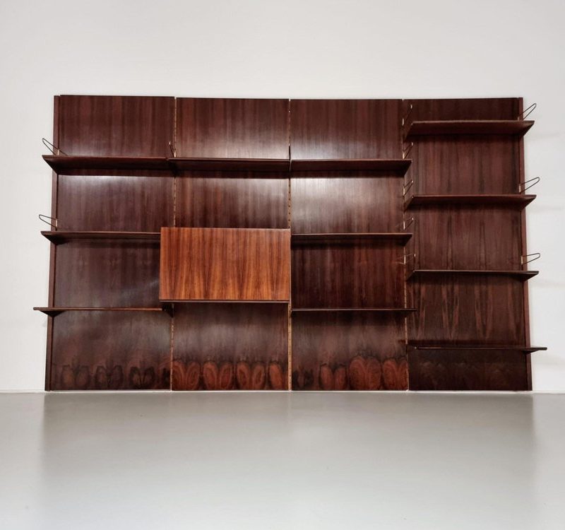 Wall Unit by Finn Juhl for Bovirke, Denmark, 1960s